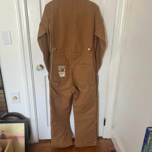 Carhartt Quilt Lined Duck Coveralls - Picture 2 of 8